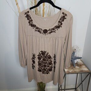 Garnet Hill Blouse Womens Small‎
